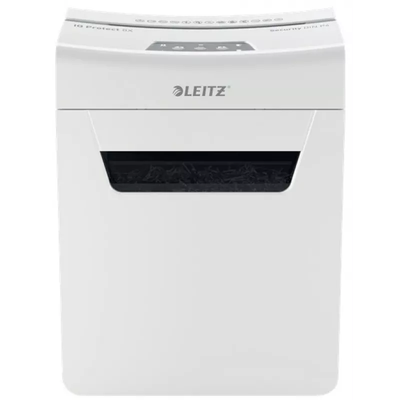 Distruggidocumenti Leitz IQ Protect Premium 8X P4, 4 x 40 mm, 14 L, 125 fogli, 55 dB, touch, 8 fogli
