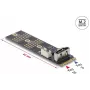Adattatore M.2 Key B a SATA 7 poli (verticale) DELOCK 64290