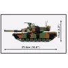 Set da costruzione Cobi M1A2 SEPV3 Abrams modello con 1.065 mattoncini