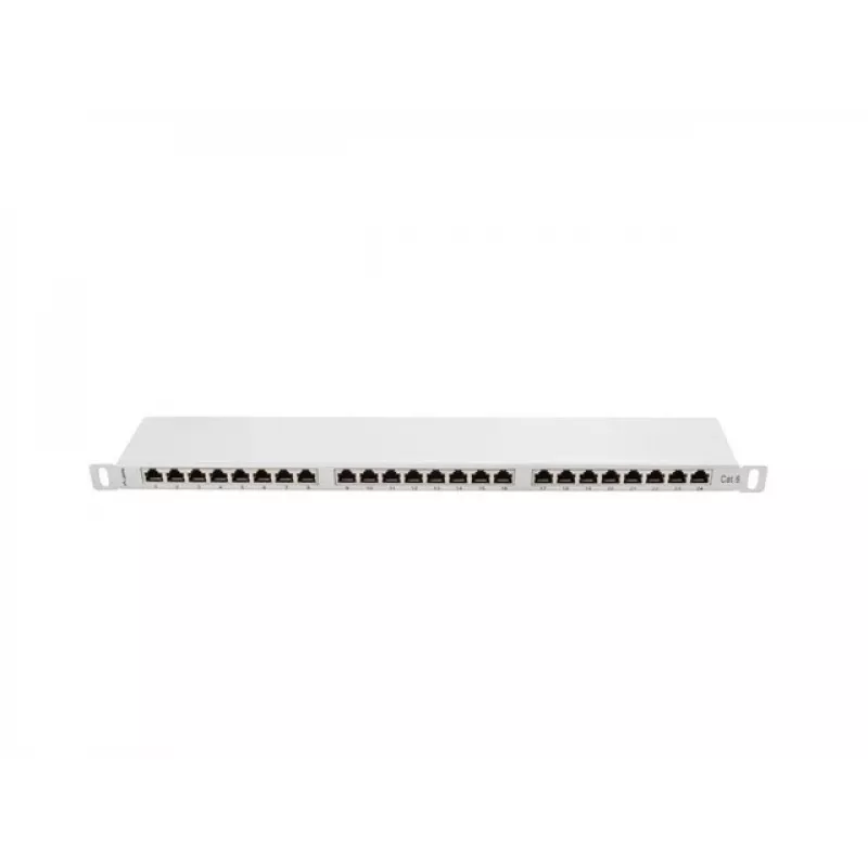 Patch panel Lanberg PPS6-0024-S 0,5HE