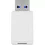 Goobay 55225 adattatore per cavo USB-C USB 3.0 Type-A bianco