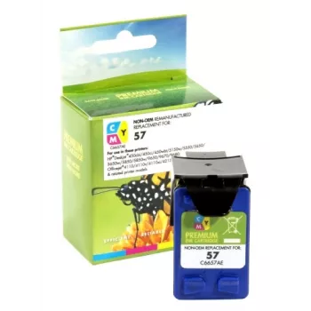 Compatibile Static-Control Hewlett-Packard 57 (C6657A), tricolore, 400 pz.