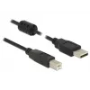 Cavo USB DeLOCK 5m USB 2.0-A USB 2.0-B