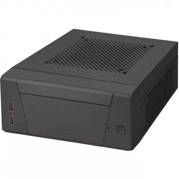 SilverStone MILO ML10 - USFF - Mini-ITX - senza alimentatore - Nero - USB/Audio (SST-ML10B)