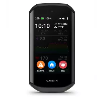 Ciclocomputer GPS GARMIN Edge 1050, display 3,5 pollici, Nero