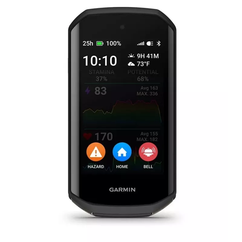 Ciclocomputer GPS GARMIN Edge 1050, display 3,5 pollici, Nero