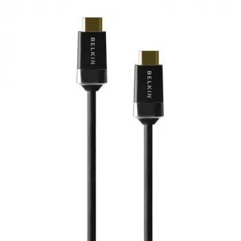 Belkin High Speed HDMI 2 m - 2 m - HDMI Type-A (Standard) - HDMI Type-A (Standard) - nero