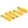 Fascette a strappo DeLOCK 18708 giallo 5 pz.