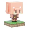 Lampada da tavolo Paladone Icon Light PP14431MCF Piglin LED, decorativa in design gaming