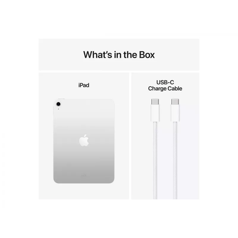 Apple iPad 128 GB 27,9 cm (11) Wi-Fi 6 (802.11ax) iPadOS 18 Argento