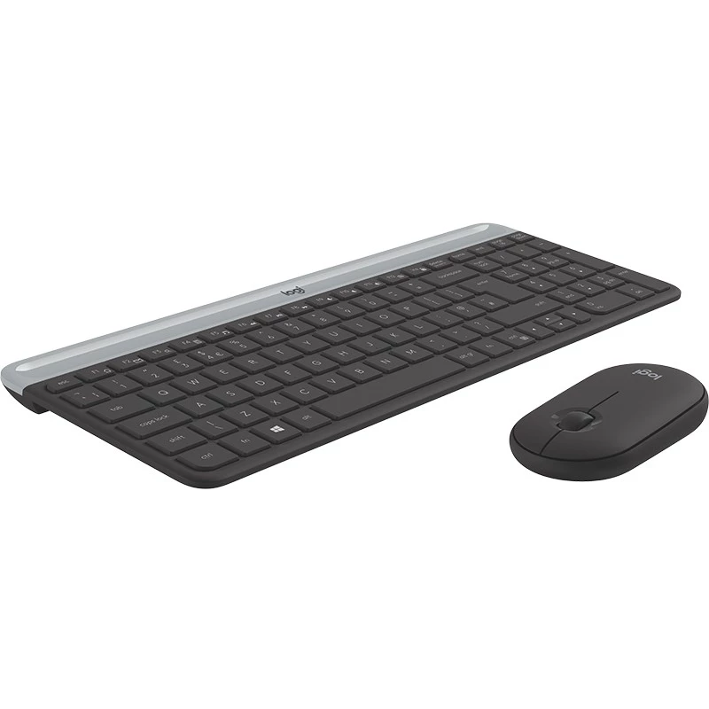 Combo tastiera e mouse Logitech MK470 sottile Combo