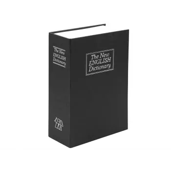 Cassetta portavalori TRACER TRASEJ47654 — BookSafe Pro Design, cassaforte piccola sicura, materiale resistente
