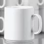 Esmeyer Diane 402-316 tazza da caffè in porcellana 280 ml, bianca, set da 6