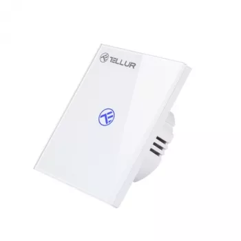 Interruttore Smart WiFi Tellur SS1N — 1 porta, 1800W, 10A