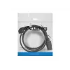 Cavo di alimentazione CEE 7/7 - IEC 320 C19 16A VDE 1,8M nero