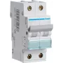 Hager Interruttore automatico magnetotermico 2 poli C-10A, 6kA MCN210 (MCN210)