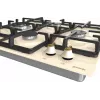 Piano cottura Gorenje GW6D42CLI beige da incasso 60 cm gas 4 zone