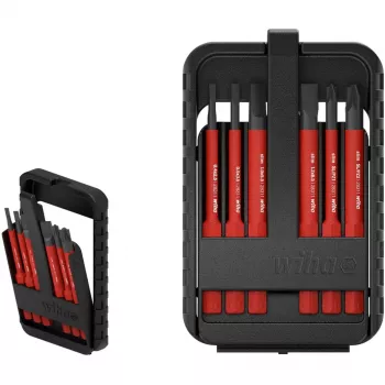 Set di punte Wiha SlimBit Box 43153 — 31 punte, punte per cacciavite assortite in valigetta