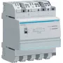 Hager TGA200. Numero di poli: 4P. Tensione di ingresso AC: 230 V, frequenza di ingresso AC: 50/60 Hz (TGA200)
