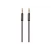 Gembird cavo CCAP-444-0.75M (jack maschio M - jack maschio M, 0,75 m, nero) cavo audio 3,5 mm nero (CCAP-444-0.75M)