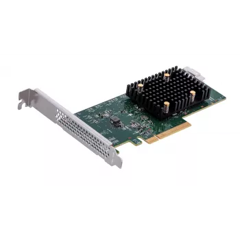 Adattatore HBA interno Broadcom 9500-8i — PCIe SAS/SATA 12 Gbit/s, NVMe, Full-Height/Low-Profile