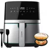 Friggitrice ad aria CECOTEC Cecofry Full Inox Pro 5500 Pro con accessori