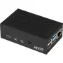 Case in alluminio per Raspberry Pi 4 B di JYT, modello RB-AlucaseP4+01B, versione nera