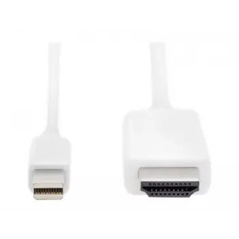 Digitus ASSMANN - cavo adattatore - Mini DisplayPort maschio a HDMI maschio - 2 m - tripla schermatura - bianco - stampato, supporto 4K (AK-340304-0