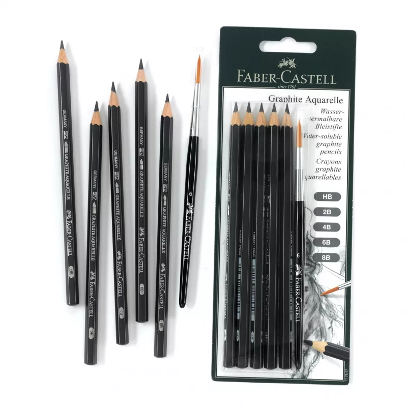 Matita in grafite Faber-Castell 117897 Multi 6 pezzi