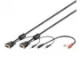 Wentronic Cavo audio SVGA - 3 m - VGA (D-Sub) - VGA (D-Sub) - nero - audio 3,5 mm (93969)