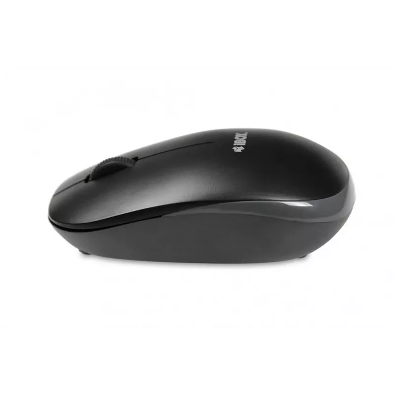 IBOX Desktop Kit Pro set tastiera e mouse wireless, QWERTY full-size 104 tasti, 2,4 GHz, 1200 DPI, nero