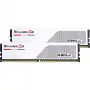 DIMM 64 GB DDR5-6000 (2x 32 GB) Dual-Kit, memoria RAM bianca, F5-6000J3040G32GX2-RS5W, Ripjaws S5, INTEL XMP