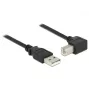 Cavo USB DeLOCK 0,5 m USB 2.0-A USB 2.0-B nero