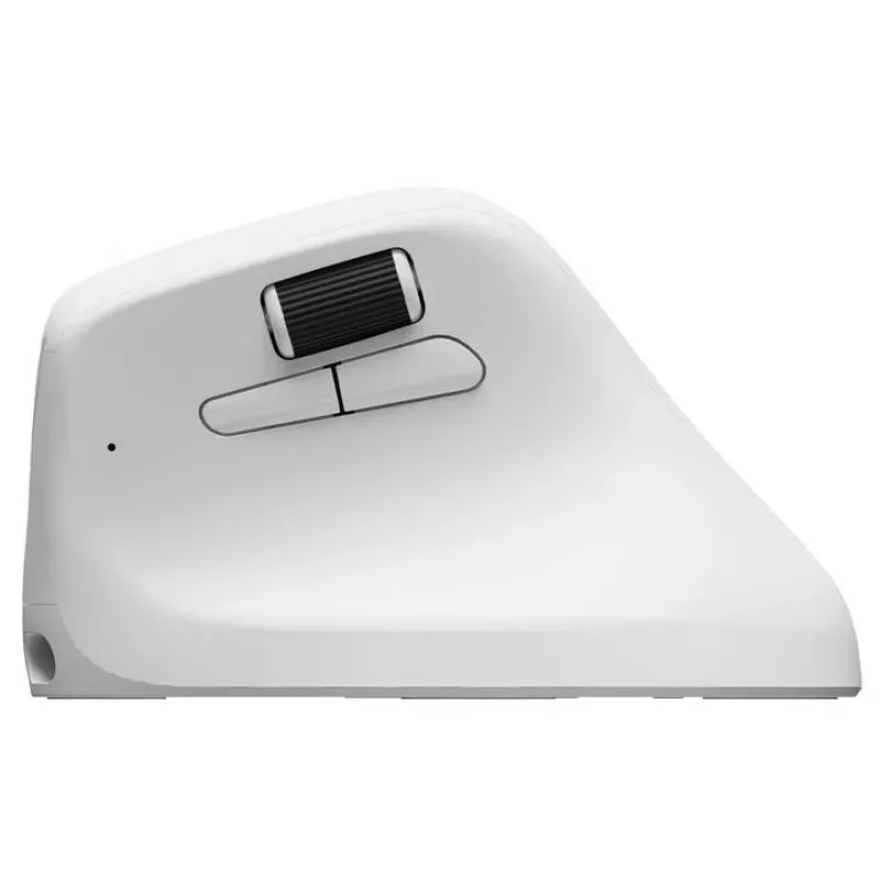 Mouse meccanico Keychron M5 8K bianco (M5-A24) con filo/wireless, design compatto