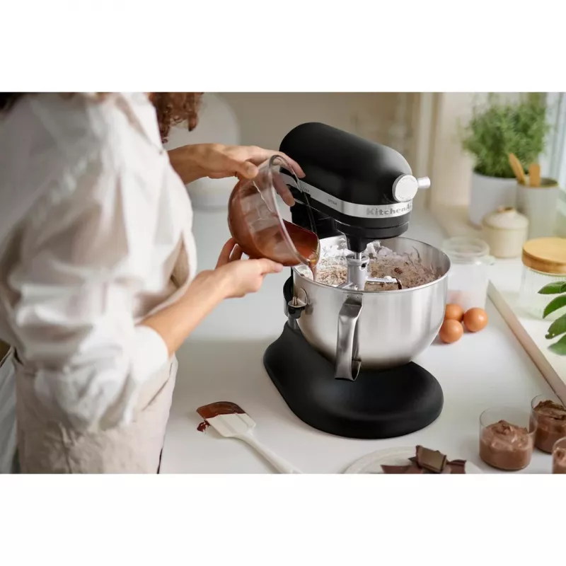 KitchenAid 5KSM60SPXEBM Frullatore da tavolo 375 W nero, grigio, acciaio inox