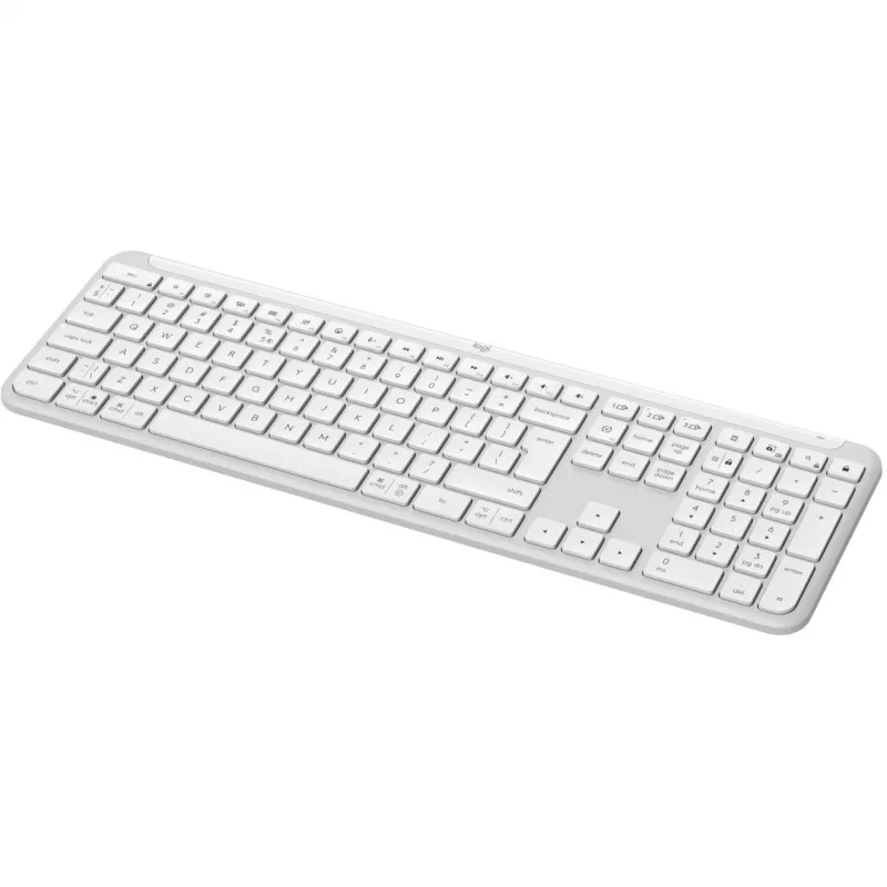 Tastiera Logitech K950 Signature sottile da ufficio RF Wireless Bluetooth QWERTY US International bianco