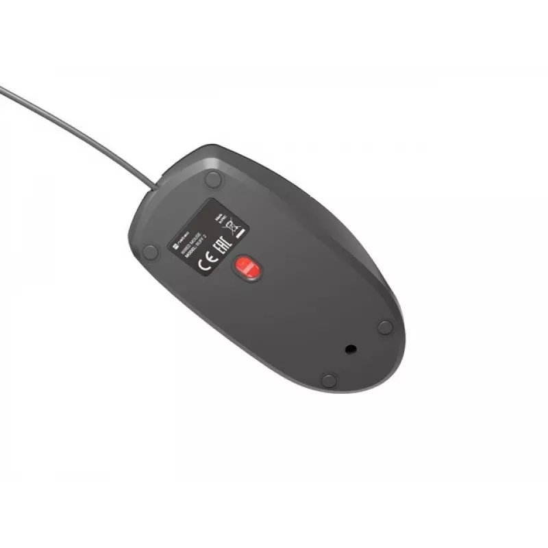 Mouse da ufficio con filo NATEC Ruff Plus USB Type-A, per destrorsi, 1200 DPI, 3 tasti, nero
