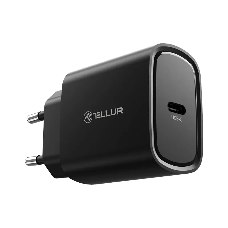 Tellur caricabatterie da rete USB-C PD 20W nero