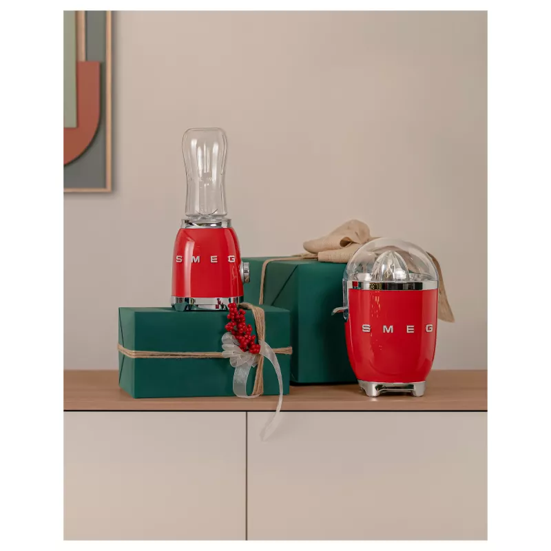 Spremiagrumi elettrico Smeg CJF11RDEU 70 W rosso acciaio inox