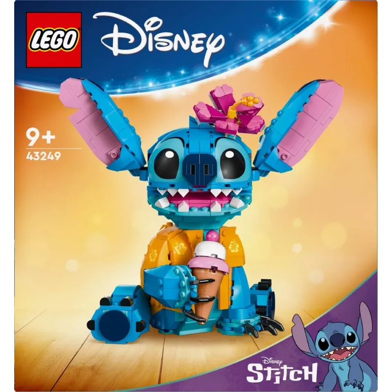 LEGO | Disney Stitch set giocattolo per bambini da costruire con gelato 43249