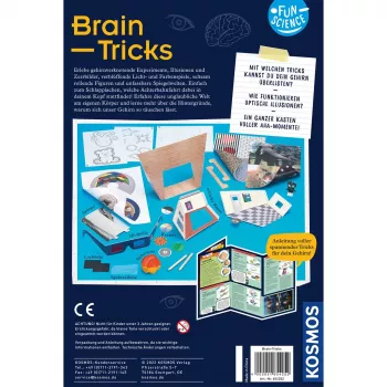 Kosmos Fun Science Brain Tricks, kit di esperimenti, elettricità, 8 anni, multicolore