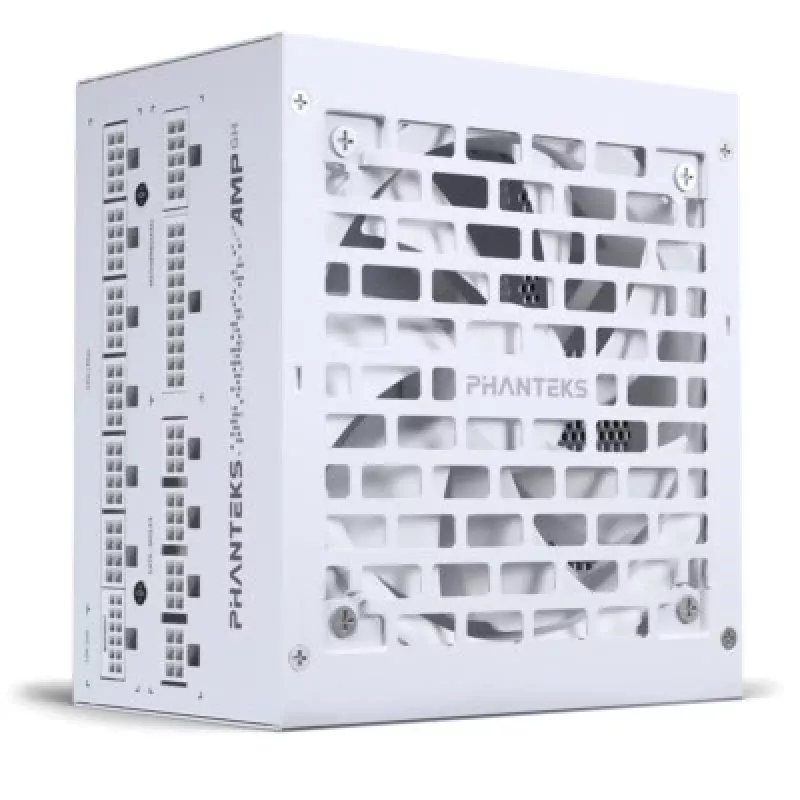 Alimentatore PHANTEKS AMP GH 750 W 18+10‑Pin ATX completamente modulare 80 PLUS Gold bianco