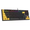 Tracer HORNET 87 Tastiera mouse inclusi gaming USB QWERTY inglese nero, giallo