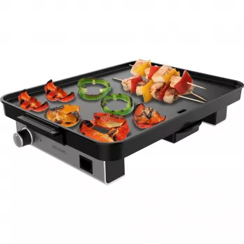 Griglia da tavolo Magnet 1800, piastra elettrica per grigliare nero/argento, 1.800 Watt