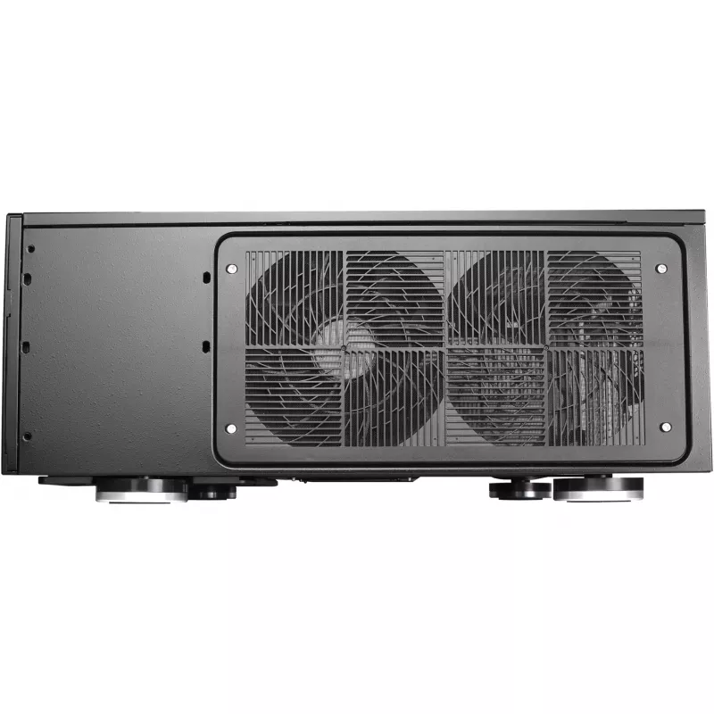 SilverStone Grandia GD08 - Desktop - SSI EEB - senza alimentatore - nero - USB/Audio