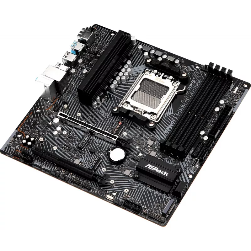 ASRock B650M PG Lightning AM5 scheda madre Micro-ATX