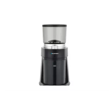 Macinacaffè con macinatura a percussione BLAUPUNKT FCM501 — 250 g di chicchi, 180 g di caffè macinato, 120 W, argento