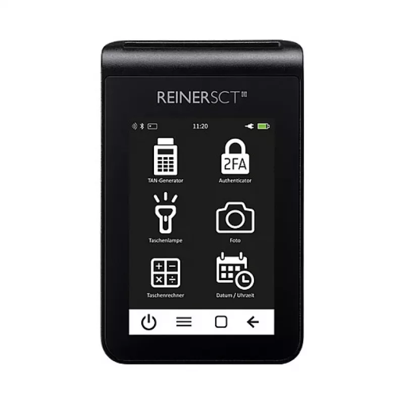 ReinerSCT tanJack deluxe Lettore di schede generatore TAN, nero, USB Type-C