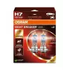 Lampada faretto alogena Osram H7 NIGHT BREAKER 220 — confezione doppia (modello 64210NB220-2HB)
