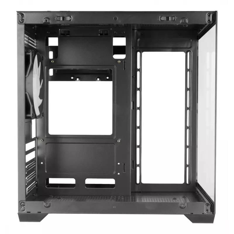 Mars Gaming MC-VIEW2 Mini Tower nero
